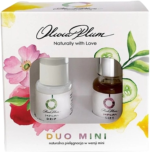 Olivia Plum Olivia Plum Duo Mini Drip & Lift (Gesichtsserum 15ml + Gesichtsserum 10ml) - Set — Bild N1