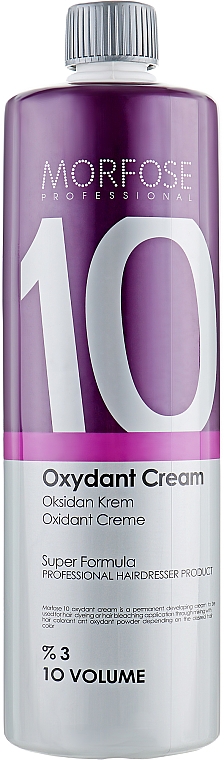 Oxidationsmittel 3% - Morfose 10 Oxidant Cream Volume 10 — Bild N1