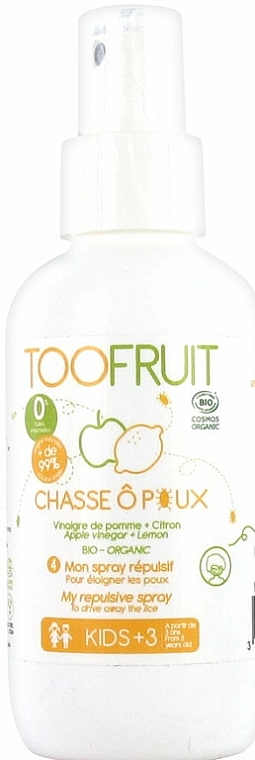 Läusespray für Kinder - Toofruit Lice Hunt Vinegar — Bild N1