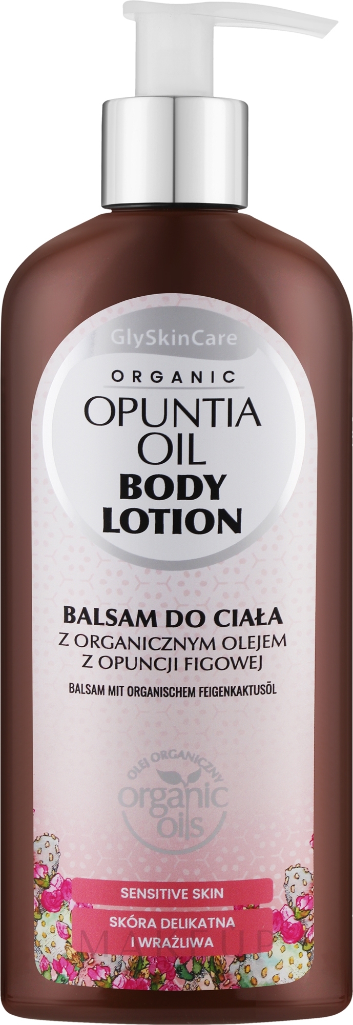 Körperlotion mit Bio Kaktusfeigenöl - GlySkinCare Opuntia Oil Body Lotion — Bild 250 ml