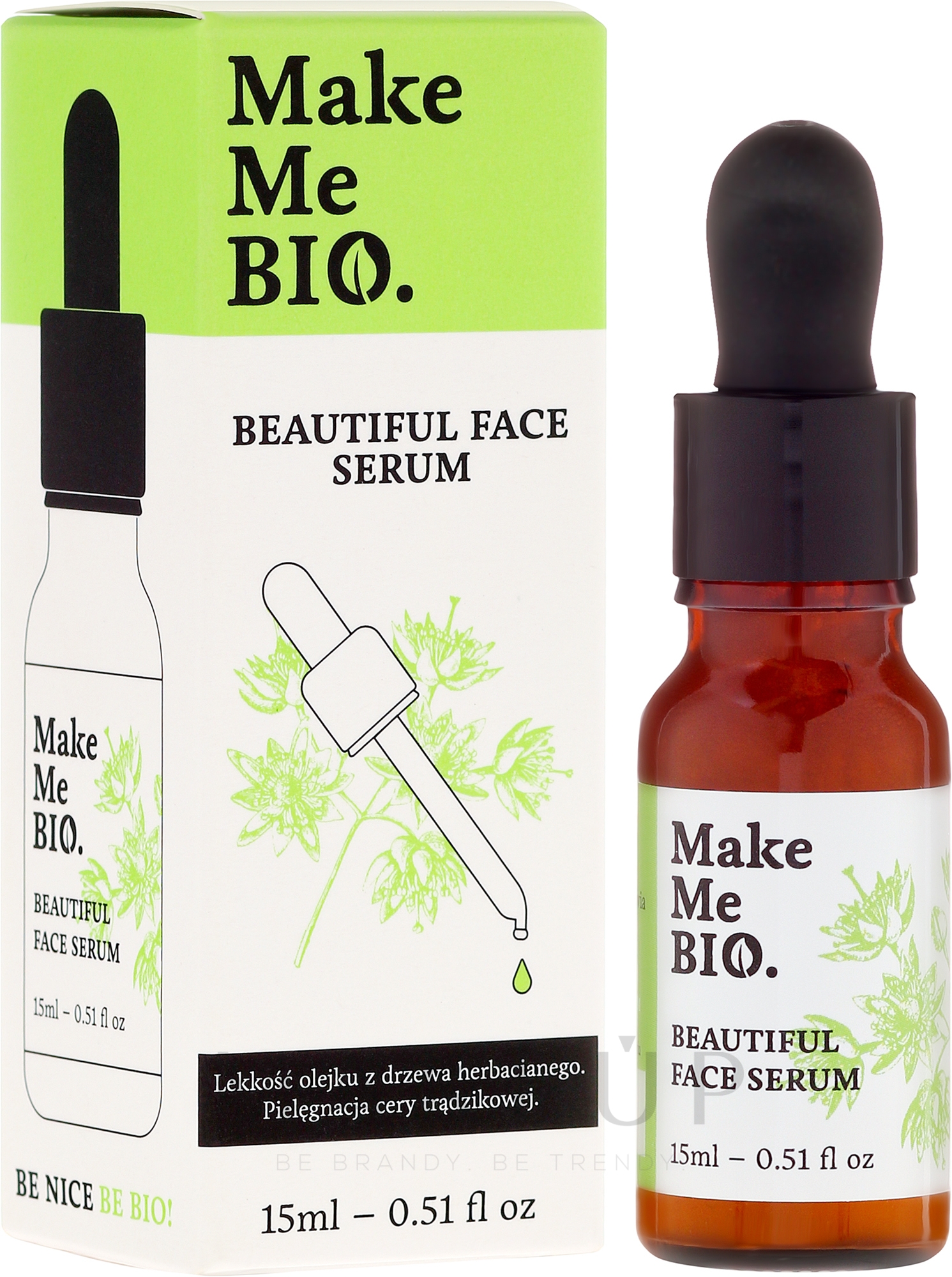 Gesichtsserum - Make Me Bio Beautiful Face Serum — Bild 15 ml