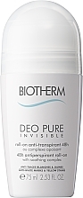 Düfte, Parfümerie und Kosmetik Deo Roll-on Antitranspirant mit beruhigendem Mineralkomplex 48h - Biotherm Deo Pure Invisible Roll-on Antiperspirant 48H