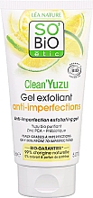 Düfte, Parfümerie und Kosmetik Peeling-Gel für das Gesicht - So'Bio Etic Clean'Yuzu Exfoliating Gel