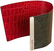 GESCHENK! Kerzenhalter Croco für Kerze 500 g - Belaia Candle Reversible Sleeve  — Bild N1