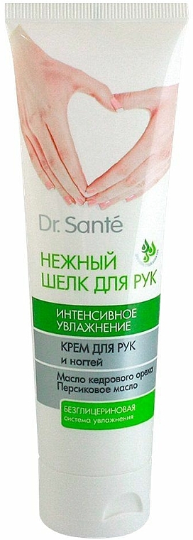 Feuchtigkeitsspendende Hand-und Nagelcreme - Dr. Sante Silk Gentle Silk — Bild N1