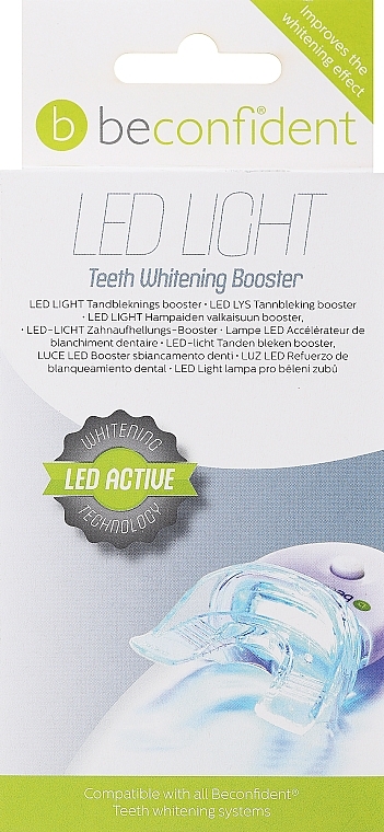 LED-Lampe zur Zahnaufhellung - Beconfident Led Light Teeth Whitening Booster — Bild N1