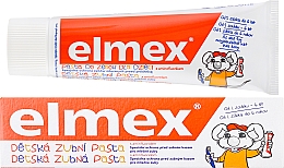 Kinderzahnpasta mit Aminfluorid 0-6 Jahre - Elmex Childrens Toothpaste — Foto N2