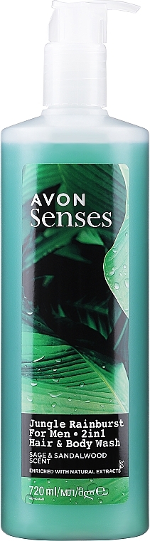 Gel zur Körper- und Haarwäsche - Avon Senses — Bild N3