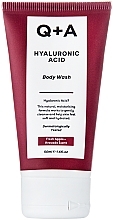 Düfte, Parfümerie und Kosmetik Reinigendes Körpergel mit Hyaluronsäure - Q+A Hyaluronic Acid Body Wash Travel Size