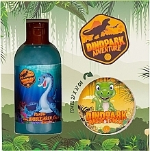 Düfte, Parfümerie und Kosmetik Set - Accentra Dinopark Adventure Set (b/foam/150ml + towel/1pcs)