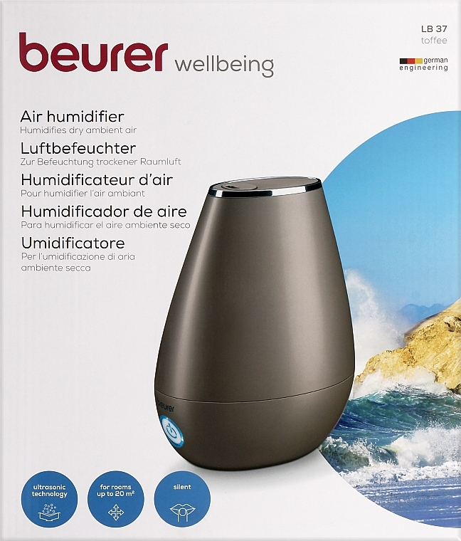 Luftbefeuchter LB 37 beige - Beurer Beurer Air Humidifier Toffee — Bild N1