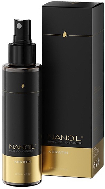 Haarspülung-Spray mit Keratin - Nanoil Keratin Hair Conditioner — Bild N1