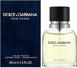 Dolce & Gabbana Pour Homme - Eau de Toilette — Bild N2