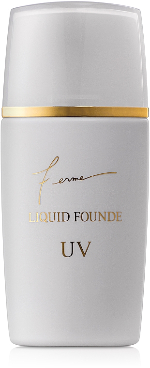 Flüssige Foundation mit LSF 30 - Isehan Ferme Liquid Founde UV SPF30 — Bild N1