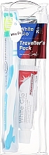 Düfte, Parfümerie und Kosmetik Set - White Glo Travel Pack (Zahnpasta 24g + Zahnbürste 1 St. + Interdentalzahnstocher 8 St.)