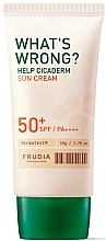 Sonnenschutcreme für empfindliche Haut SPF 50+ PA ++++  - Frudia What's Wrong Help Cicaderm Sun Cream  — Bild N1