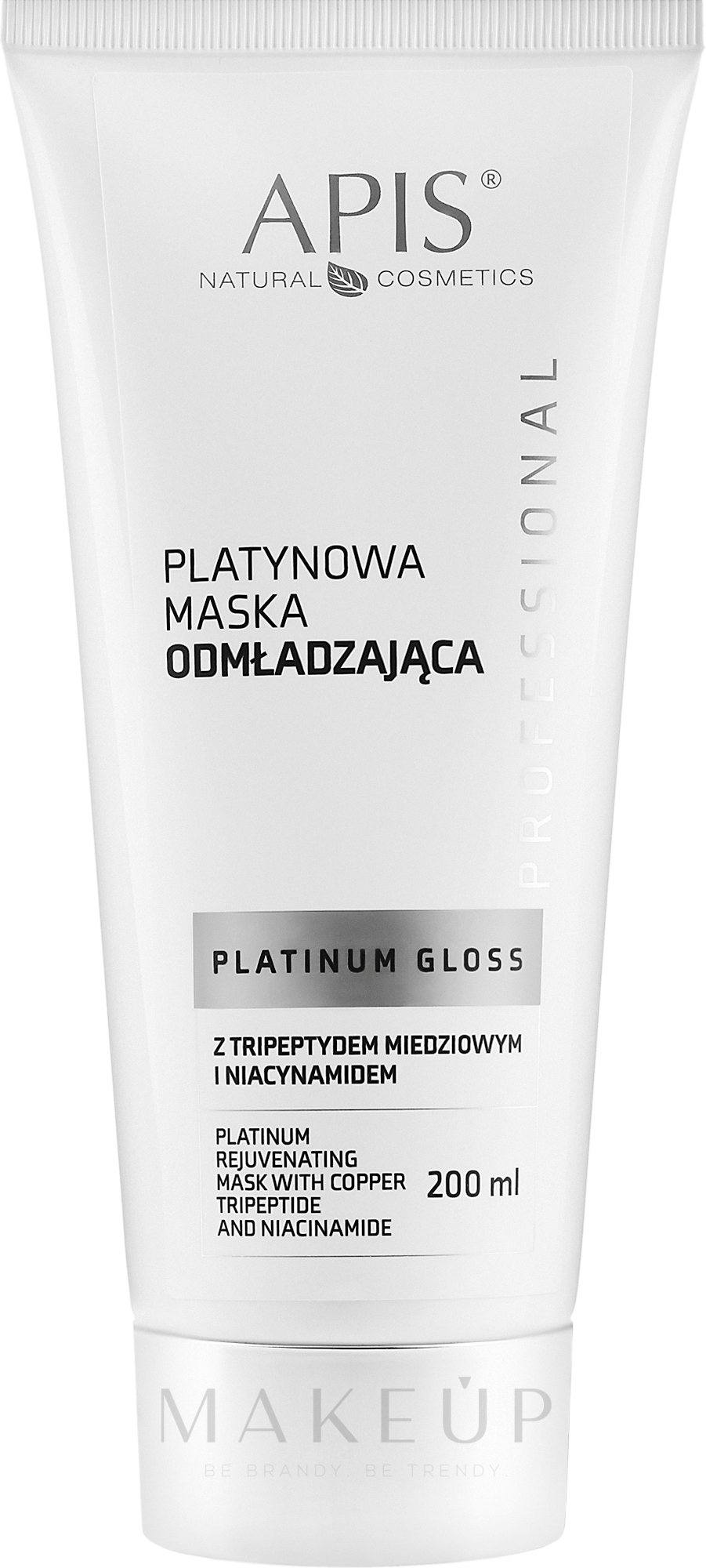 Verjüngende Gesichtsmaske - APIS Professional Platinum Gloss — Bild 200 ml