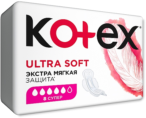Damenbinden 8 St. - Kotex Ultra Soft Super — Bild N2