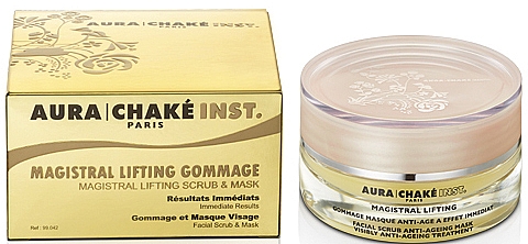 2in1 Anti-Aging Gesichtsmaske- und Peeling für Regeneration und ein verfeinertes Hautbild - Aura Chake Magisral Lifting Scrub & Mask — Bild N1