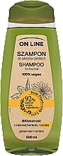 Düfte, Parfümerie und Kosmetik Haarshampoo mit Grüntee-Extrakt und Arnika - On Line Shampoo