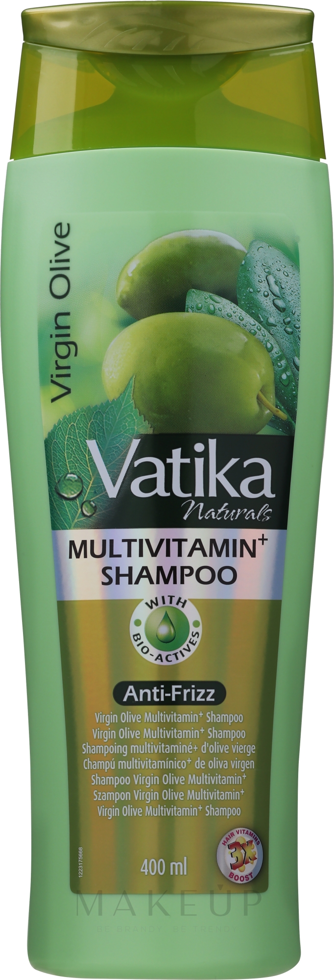 Nährendes Shampoo mit nativem Olivenöl - Dabur Vatika Olive Shampoo — Bild 400 ml
