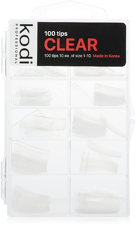 Nagel-Tips transparent - Kodi Professional Regular Clear 100 Tips
