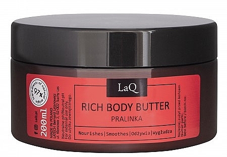 Körperbutter Praline - LaQ Rich Body Butter  — Bild N1