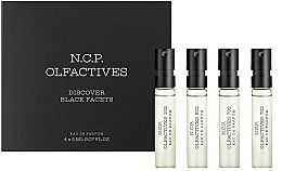 N.C.P. Olfactives Discover Black Facets - Duftset (Eau de Parfum 4x2ml)  — Bild N1