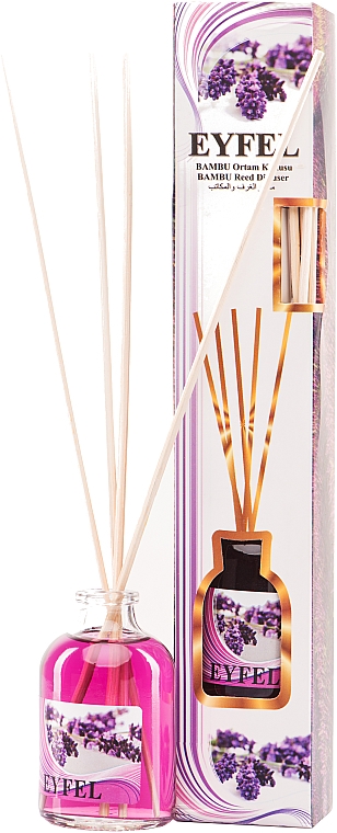 Raumerfrischer Lavender - Eyfel Perfume Lavender Reed Diffuser  — Foto N3