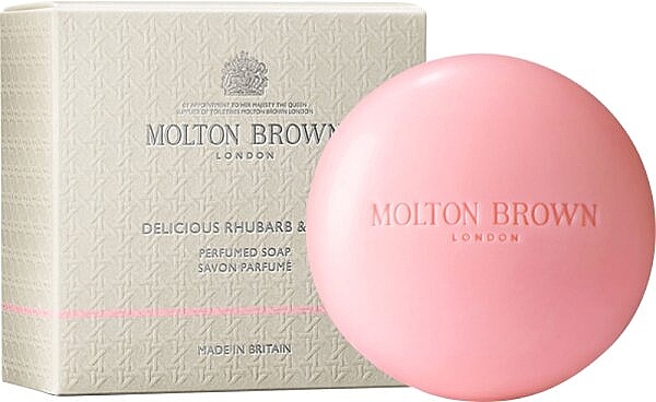 Molton Brown Delicious Rhubarb & Rose Perfumed Soap - Parfümierte Seife — Bild N1