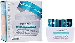Düfte, Parfümerie und Kosmetik Anti-Falten-Augencreme - Peter Thomas Roth 21 Wrinkle Resist Eye Cream