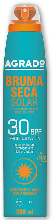 Sonnenschutzspray für den Körper SPF30+ - Agrado Bruma Seca Solar Spray SPF30+ — Bild N1