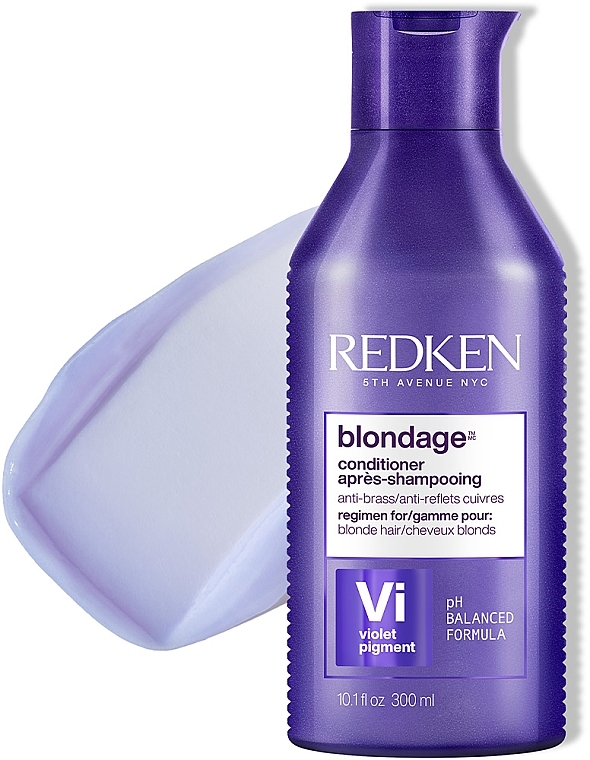 Anti-Gelbstich Conditioner für blondes Haar - Redken Color Extend Blondage Conditioner — Bild N4