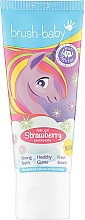 Düfte, Parfümerie und Kosmetik Kinderzahnpasta Unicorn Strawberry - Brush-Baby Toothpaste