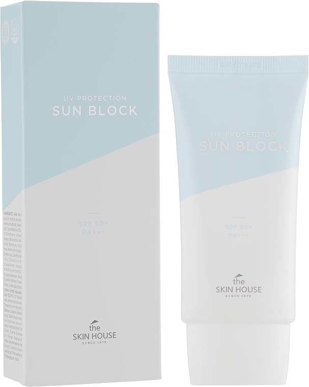 Wasserfeste Sonnencreme SPF50+ - The Skin House UV Protection Sun Block SPF50+ — Bild N1