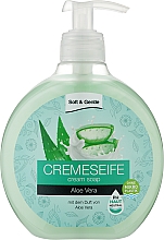 Düfte, Parfümerie und Kosmetik Creme-Seife Aloe Vera - Soft & Gentle 