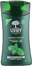 Düfte, Parfümerie und Kosmetik Duschcreme für Männer mit frischem Minzextrakt - L'Arbre Vert Cream Shower Gel