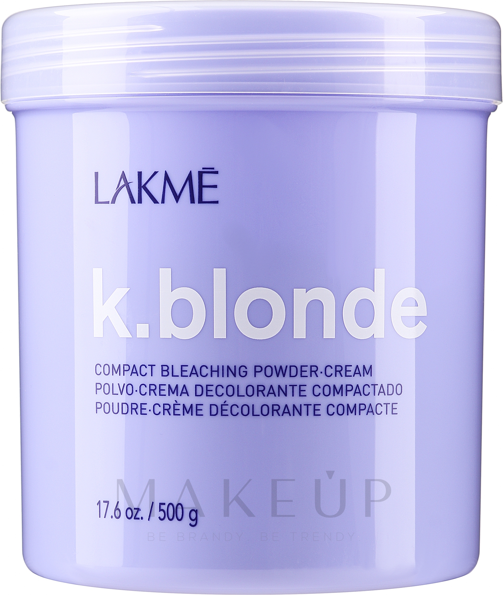 Bleichpulver - Lakme K.Blonde Compact Bleaching Powder Cream — Bild 500 g