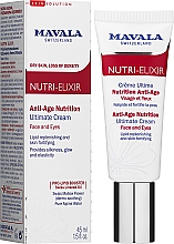 Creme-Booster für Gesicht und Augenpartie mit Leinöl - Mavala Nutri-Elixir Anti-AgeNutrition Ultimate Cream — Bild N2