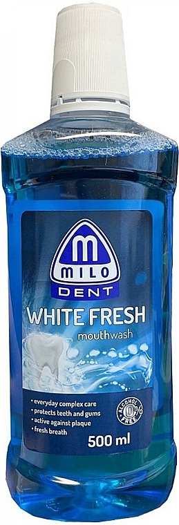 Flüssiges Mundwasser - Mattes Dent White Fresh Mouthwash — Bild N1
