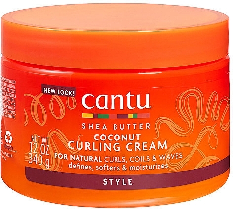Creme für lockiges Haar - Cantu Coconut Curling Cream — Bild N1