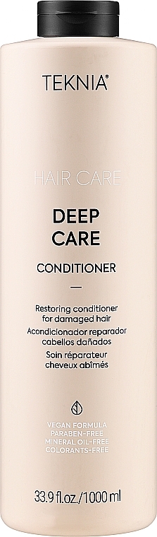 Reparierender Conditioner für geschädigtes Haar - Lakme Teknia Deep Care Conditioner — Bild N2