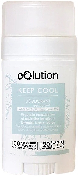 Deostick ohne Geruch - oOlution Keep Cool Fragrance-Free Deodorant — Bild N1