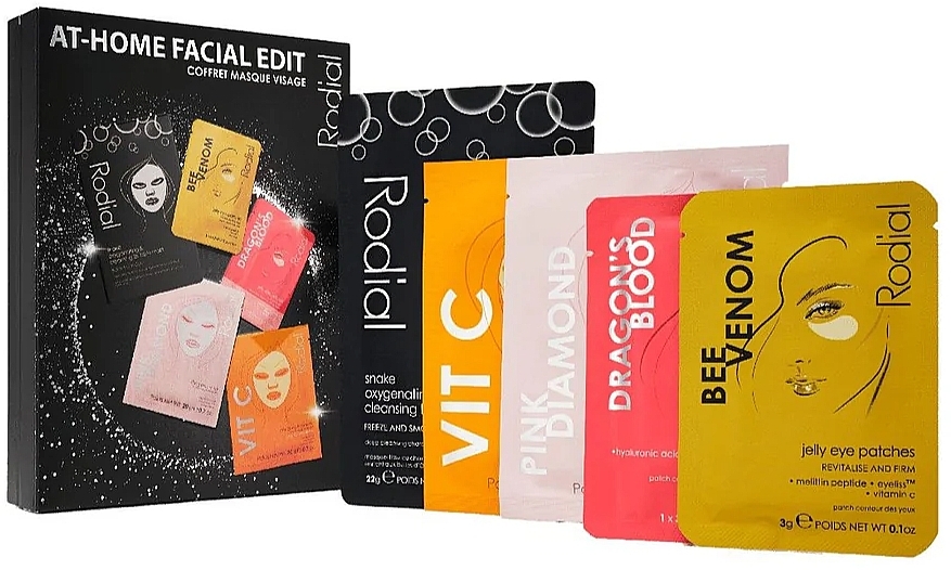 Set, 5 Produkte - Rodial At Home Facial Edit — Bild N1