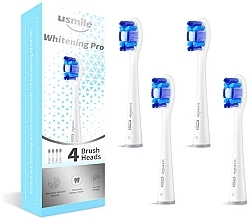 Zahnbürsten-Set weiß - Usmile Whitening Pro Brush Heads — Bild N1