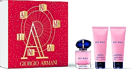 Düfte, Parfümerie und Kosmetik Giorgio Armani My Way - Duftset (Eau de Parfum 50ml + Körperlotion 75ml + Duschgel 75ml)