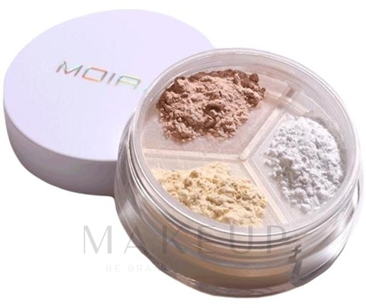Loses Gesichtspuder - Moira Set & Correct Loose Setting Powder — Bild 002 - Translucent