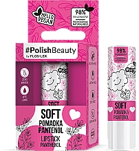Düfte, Parfümerie und Kosmetik Lippenbalsam mit Panthenol - Floslek Vege Lip Care Soft Lipstick Panthenol