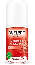 Düfte, Parfümerie und Kosmetik Deo Roll-on Granatapfel - Weleda Pomegranate 24h Deo Roll-On