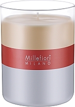 Düfte, Parfümerie und Kosmetik Duftkerze - Millefiori Milano Vanilla & Wood Scented Candle